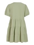 Product image thumbnail - SHORT-SLEEVED SHORT DRESS, Smoke Green | 7