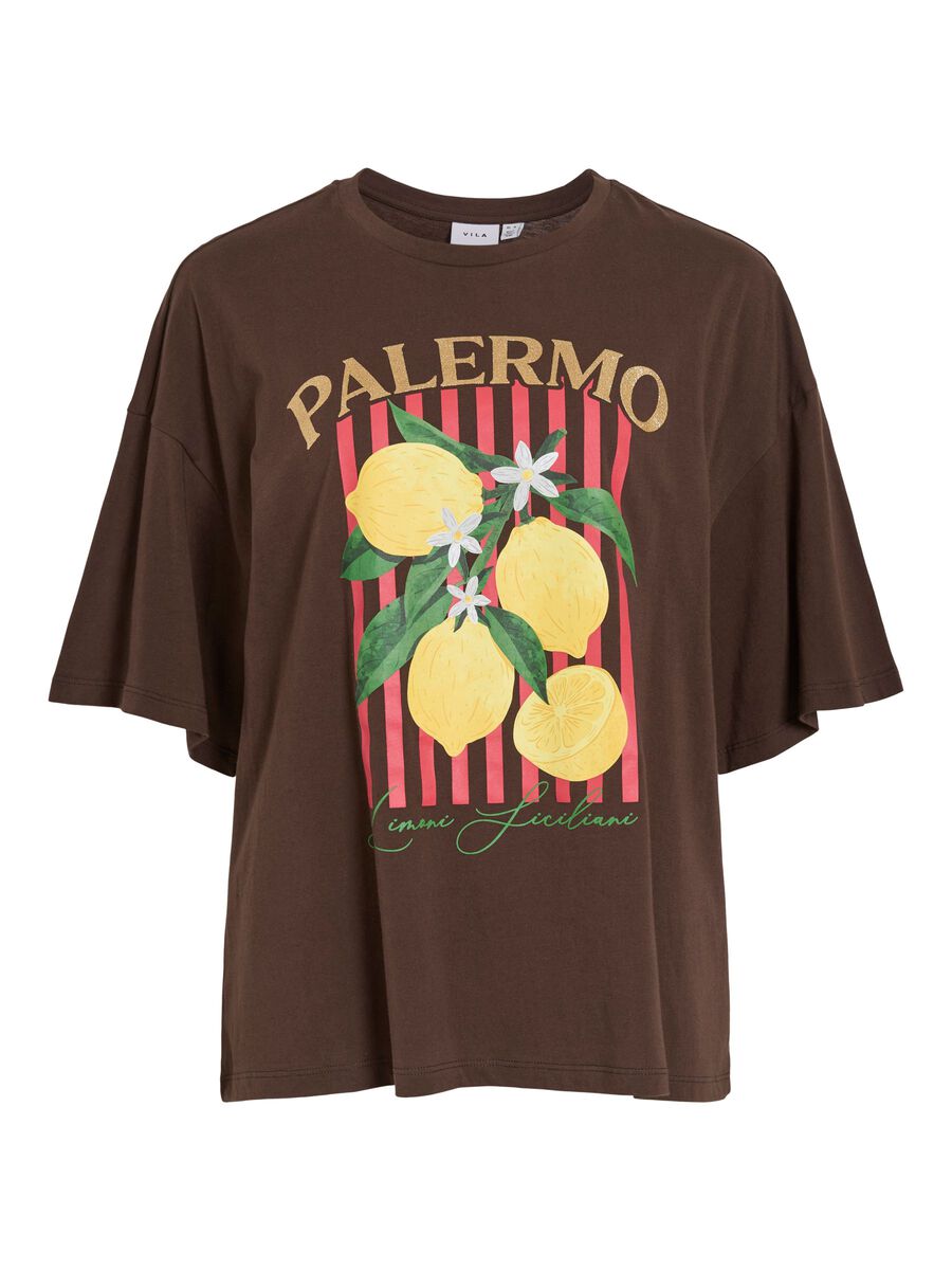 Product carousel image - OVERSIZED T-SHIRT, Coffee Bean | 1