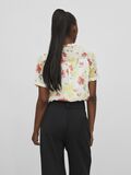 Vila SPLIT-NECK TOP MET KORTE MOUWEN, White Alyssum, highres - 14075816_WhiteAlyssum_945886_004.jpg