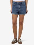 Noisy May WYSOKI STAN JEANSOWE SZORTY, Medium Blue Denim, highres - 27029489_MediumBlueDenim_003.jpg