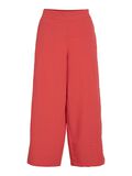 VILA REGULAR WAIST - WIDE-LEG TROUSERS, Aurora Red, highres - 14067575_AuroraRed_001.jpg