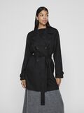 VILA SKÄRPFÖRSEDD TRENCHCOAT, Black, highres - 14107537_Black_007.jpg