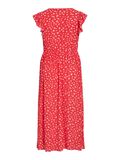 Product image thumbnail - VIHIBIKI V-NECK MIDI DRESS, Hibiscus | 7