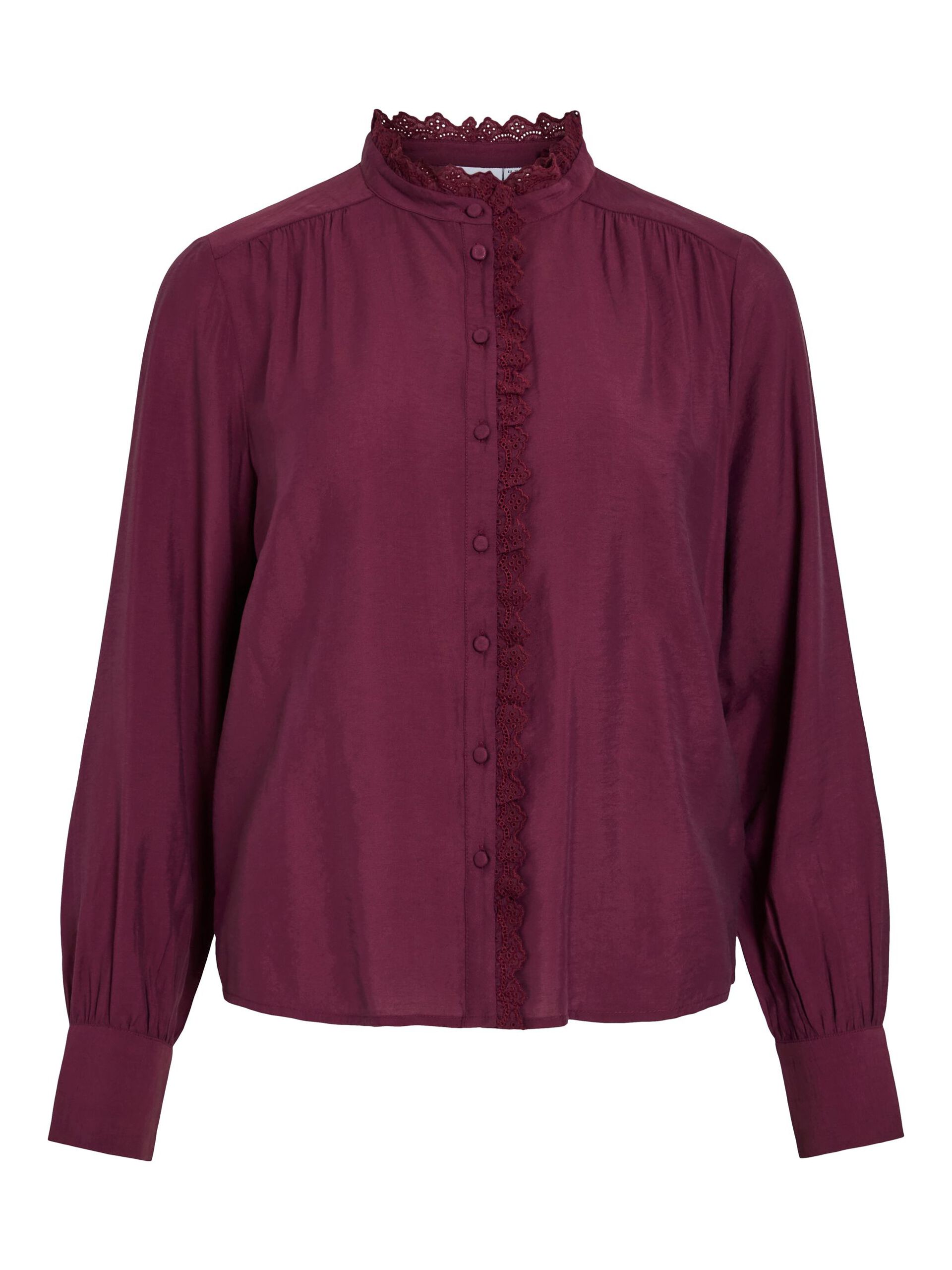 Carousel image - VIMALIMA FRILL LONG SLEEVED SHIRT, Fig | 5