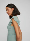 Vila SHORT-SLEEVED MIDI DRESS, Green Milieu, highres - 14082970_GreenMilieu_007.jpg