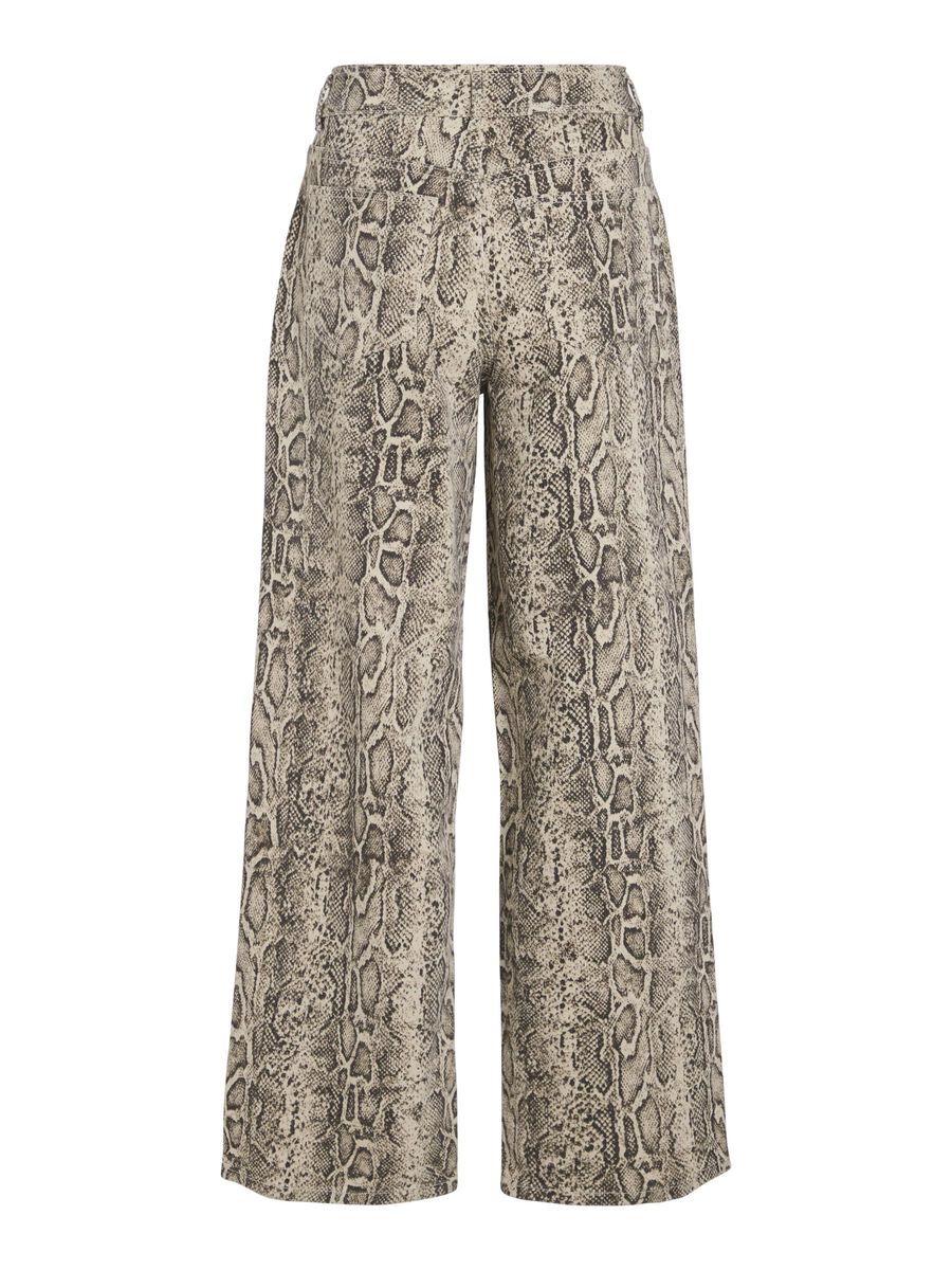 VILA HIGH WAIST JEANS, Birch, highres - 14109790_Birch_1221728_002.jpg