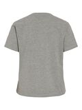 VILA VINORA ROUND NECK T-SHIRT, Medium Grey Melange, highres - 14103448_MediumGreyMelange_1209173_002.jpg