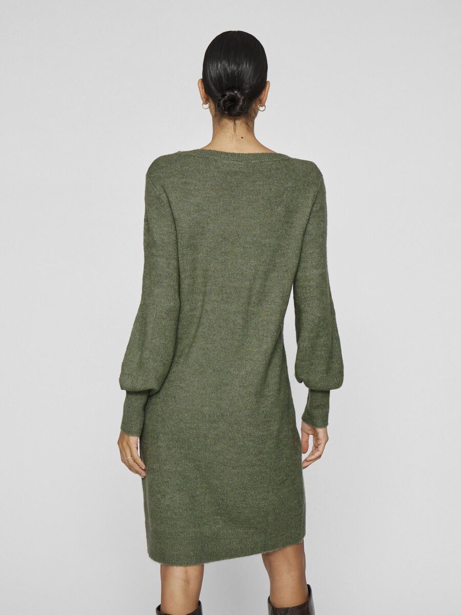 VILA DE PUNTO VESTIDO CORTO, Laurel Wreath, highres - 14103024_LaurelWreath_1153655_004.jpg