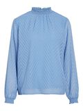 VILA HIGH NECK LANGARMBLUSE, Blissful Blue, highres - 14103234_BlissfulBlue_001.jpg