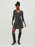 Vila PETTERNED 3/4-SLEEVED DRESS, Black, highres - 14079381_Black_980982_003.jpg