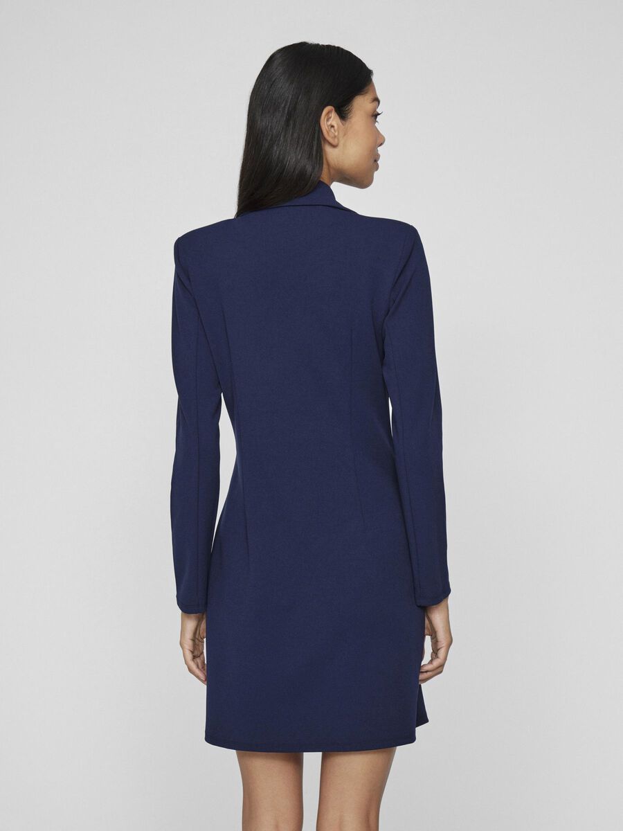 VILA DOUBLE-BREASTED BLAZER DRESS, Navy Blazer, highres - 14105115_NavyBlazer_004.jpg