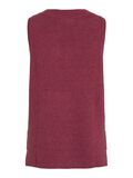 Vila V-HALS GEBREID GILET, Beet Red, highres - 14067804_BeetRed_982472_002.jpg