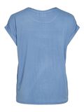 VILA VIELLETTE LYHYTHIHAINEN TOPPI, Blissful Blue, highres - 14059563_BlissfulBlue_002.jpg