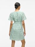 VILA SHORT SLEEVED SHORT DRESS, Silt Green, highres - 14106560_SiltGreen_004.jpg