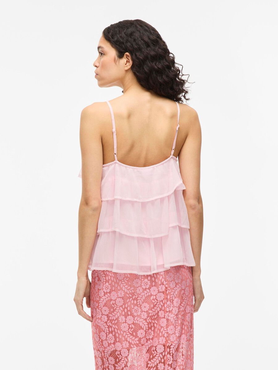 VILA VIHARLEY TIERED  STRAP TOP, Ballerina, highres - 14111856_Ballerina_004.jpg