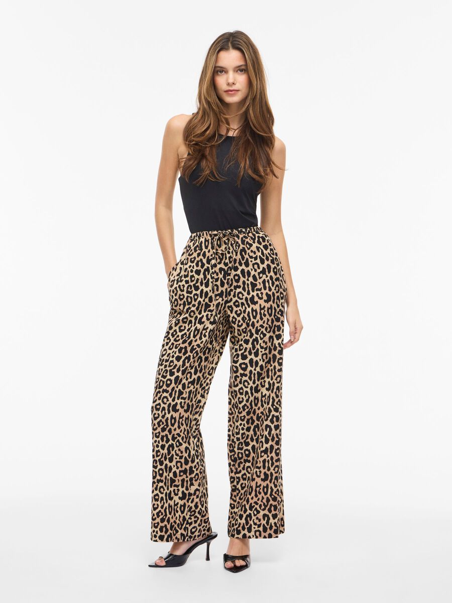 Carousel image - VIPRISILLA MID-WAIST WIDE LEG HOSE, Birch | 4