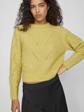 VILA OPEN BACK KNITTED PULLOVER, Leek Green, highres - 14098156_LeekGreen_006.jpg