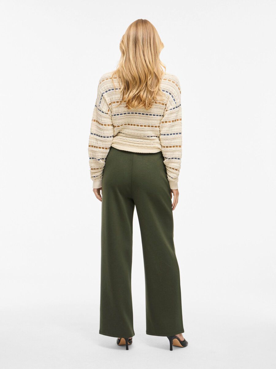 VILA VIREFLECT HIGH WAIST TROUSERS, Deep Depths, highres - 14106694_DeepDepths_004.jpg