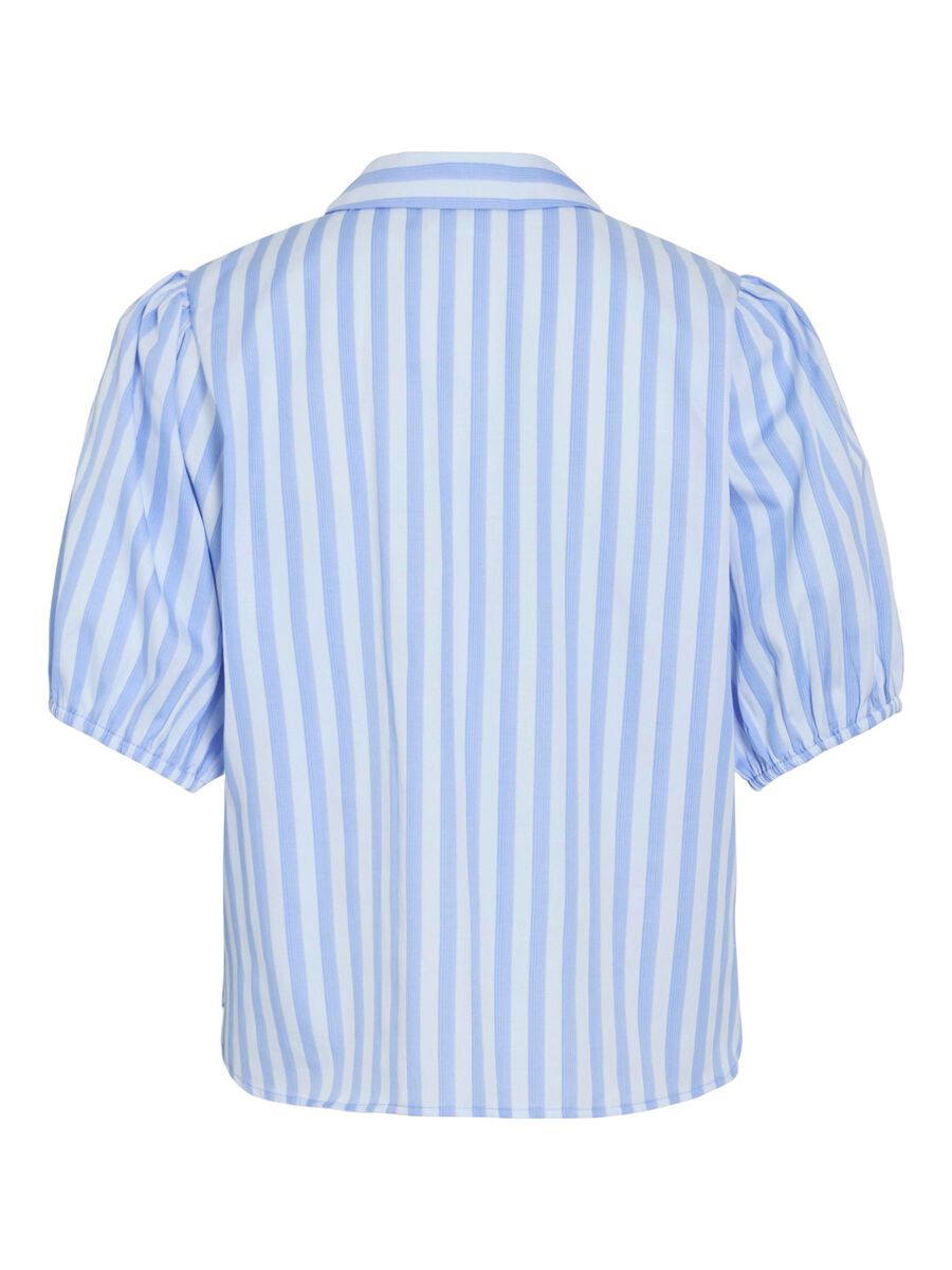 VILA VIASTANA SHORT SLEEVED SHIRT, Kentucky Blue, highres - 14111101_KentuckyBlue_1228818_002.jpg