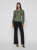 VILA SCOLLO ROTONDO TOP A MANICHE LUNGHE, Laurel Wreath, highres - 14109892_LaurelWreath_005.jpg