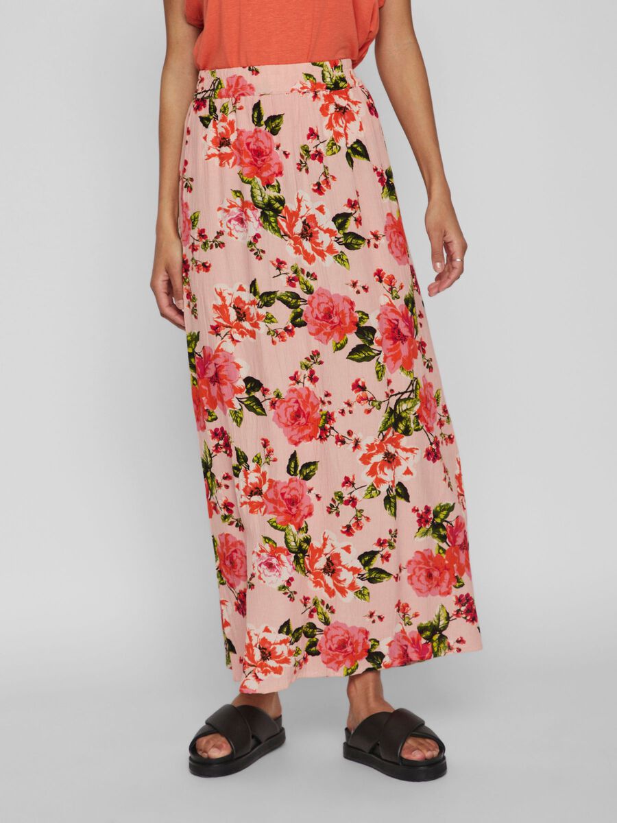 Vila CLASSIQUE JUPE LONGUE, Misty Rose, highres - 14075418_MistyRose_1048109_003.jpg