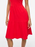 Product image thumbnail - VIHOLLIE SHORT SLEEVED MIDI DRESS, Racing Red | 5