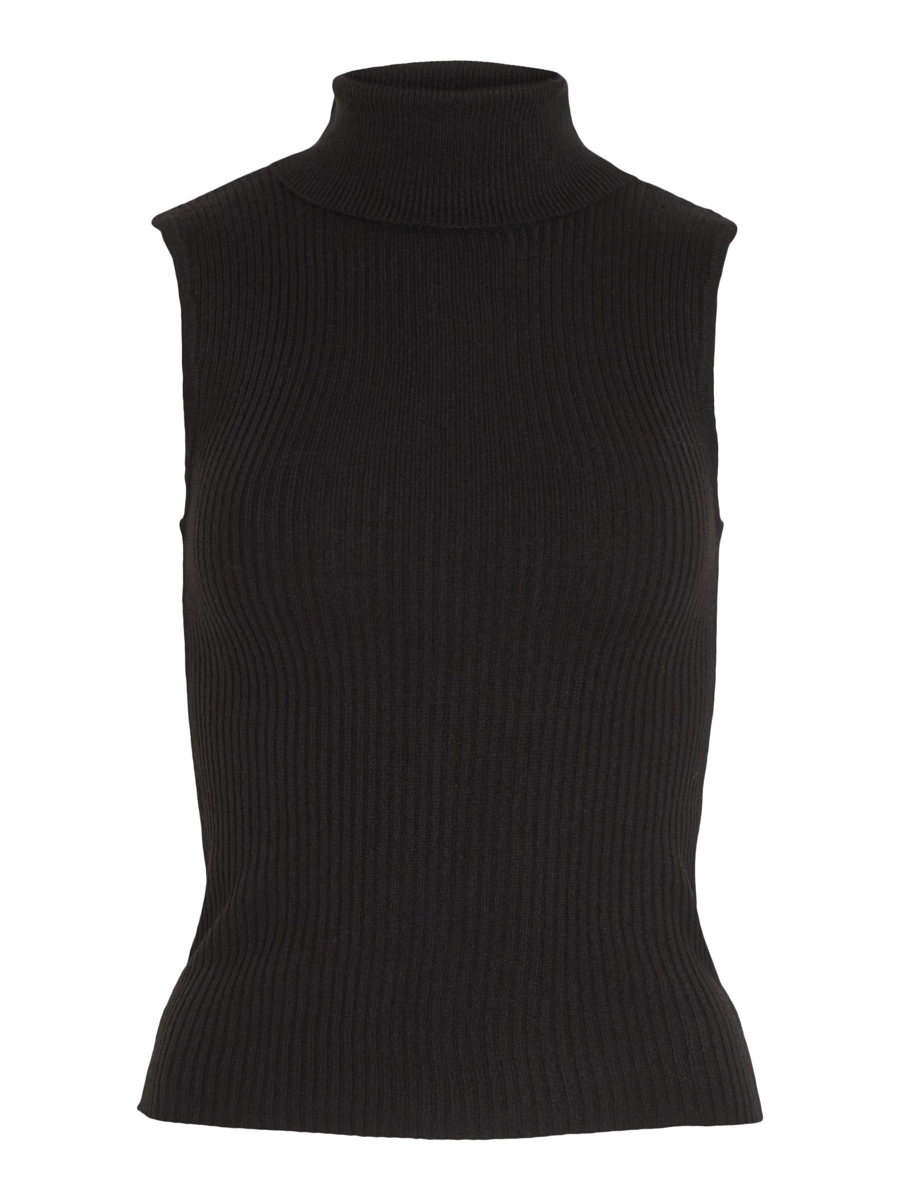 High neck turtleneck sleeveless shop