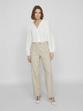 Vila MID RISE STRAIGHT TROUSERS, Feather Gray, highres - 14095372_FeatherGray_005.jpg