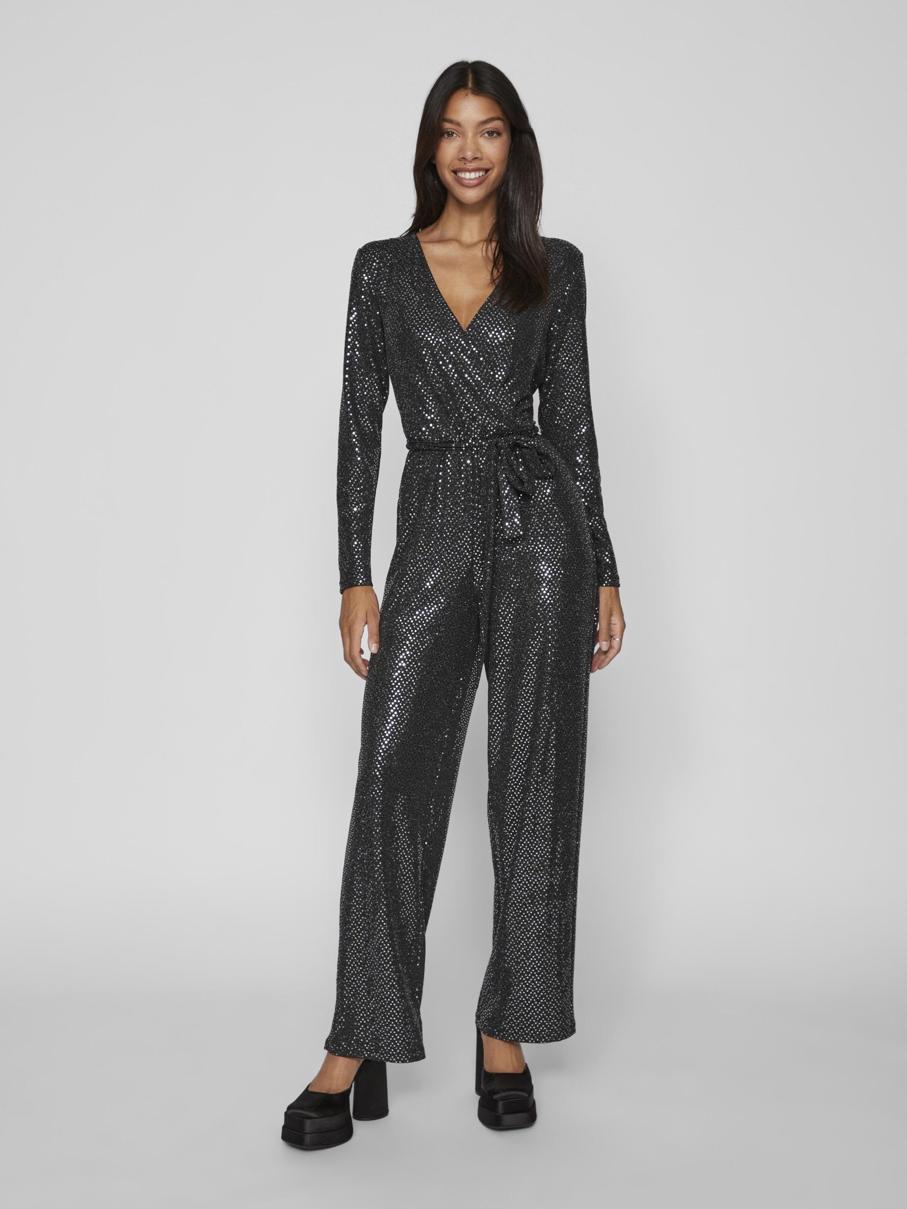 Glitter jumpsuit on sale