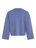 VILA ROUND NECK SWEATSHIRT, Bijou Blue, highres - 14098898_BijouBlue_002.jpg