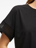 VILA VIZIMA ROUND NECK SHORT SLEEVED TOP, Black Beauty, highres - 14105249_BlackBeauty_006.jpg