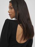 Vila CUT-OUT AAN DE ACHTERKANT MIDI JURK, Black, highres - 14091722_Black_007.jpg