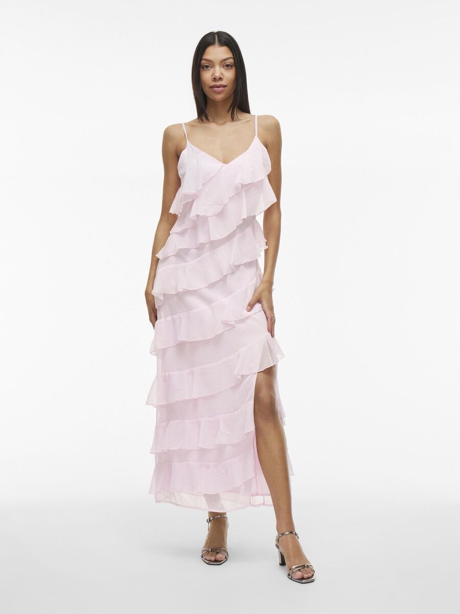 VILA STRAP MAXI DRESS, Cherry Blossom, highres - 14109420_CherryBlossom_003.jpg