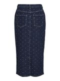 VILA HIGH WAIST MIDI SKIRT, Dark Blue Denim, highres - 14102677_DarkBlueDenim_1149113_002.jpg