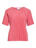 Product image thumbnail - VIPLISA PLEATED SHORT SLEEVED TOP, Holly Berry | 5
