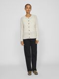 VILA À BOUTONS CARDIGAN EN MAILLE, Super Light Natural Melan, highres - 14094188_SuperLightNaturalMelan_005.jpg