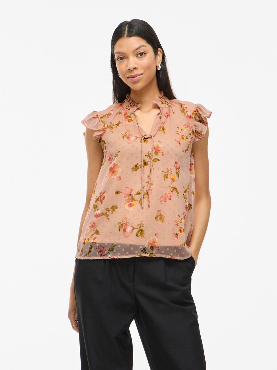 VILA HIGH NECK SLEEVELESS TOP, Misty Rose, highres - 14105311_MistyRose_1173289_003.jpg