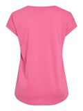 VILA VIDREAMERS - ENCOLURE RONDE T-SHIRT, Sangria Sunset, highres - 14083083_SangriaSunset_002.jpg