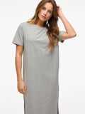 VILA MANGAS CORTAS VESTIDO MIDI, Light Grey Melange, highres - 14109441_LightGreyMelange_007.jpg