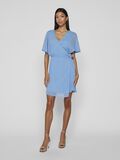 VILA SHORT WRAP DRESS, Blissful Blue, highres - 14107675_BlissfulBlue_005.jpg