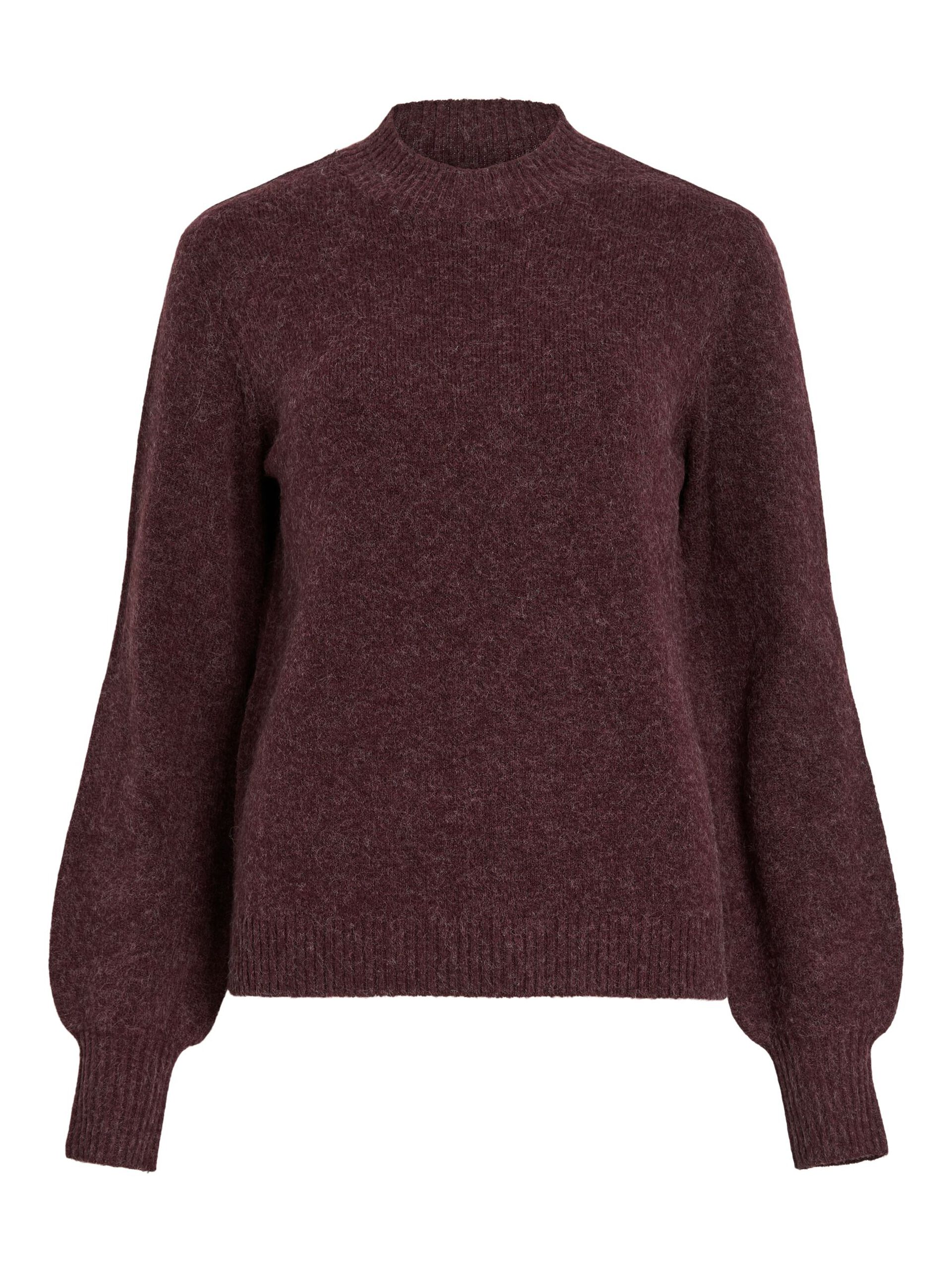 Carousel image - VIHANNA HIGH NECK KNITTED PULLOVER, Fig | 5