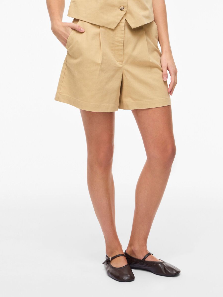 Product carousel image - VIALARA H&Ouml;G MIDJA SHORTS, Travertine | 1