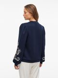 VILA À MANCHES LONGUES SWEAT-SHIRT, Navy Blazer, highres - 14110168_NavyBlazer_1220075_004.jpg