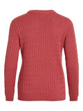 Vila KNITTED PULLOVER, Earth Red, highres - 14049301_EarthRed_002.jpg