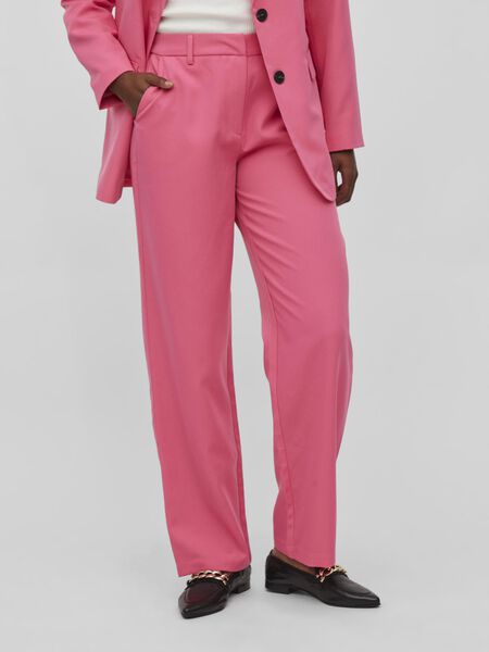 Vila TAILORED HIGH WAISTED TROUSERS, Fandango Pink, highres - 14084696_FandangoPink_003.jpg