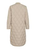 VILA QUILTED ZIPPER COAT, Feather Gray, highres - 14102942_FeatherGray_002.jpg