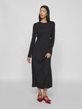 VILA LONG SLEEVED MAXI DRESS, Black, highres - 14100173_Black_005.jpg