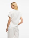 VILA VILANIA SHORT SLEEVED SHIRT, Snow White, highres - 14105430_SnowWhite_004.jpg