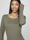 VILA LONG SLEEVED SHORT DRESS, Dusty Olive, highres - 14096602_DustyOlive_006.jpg