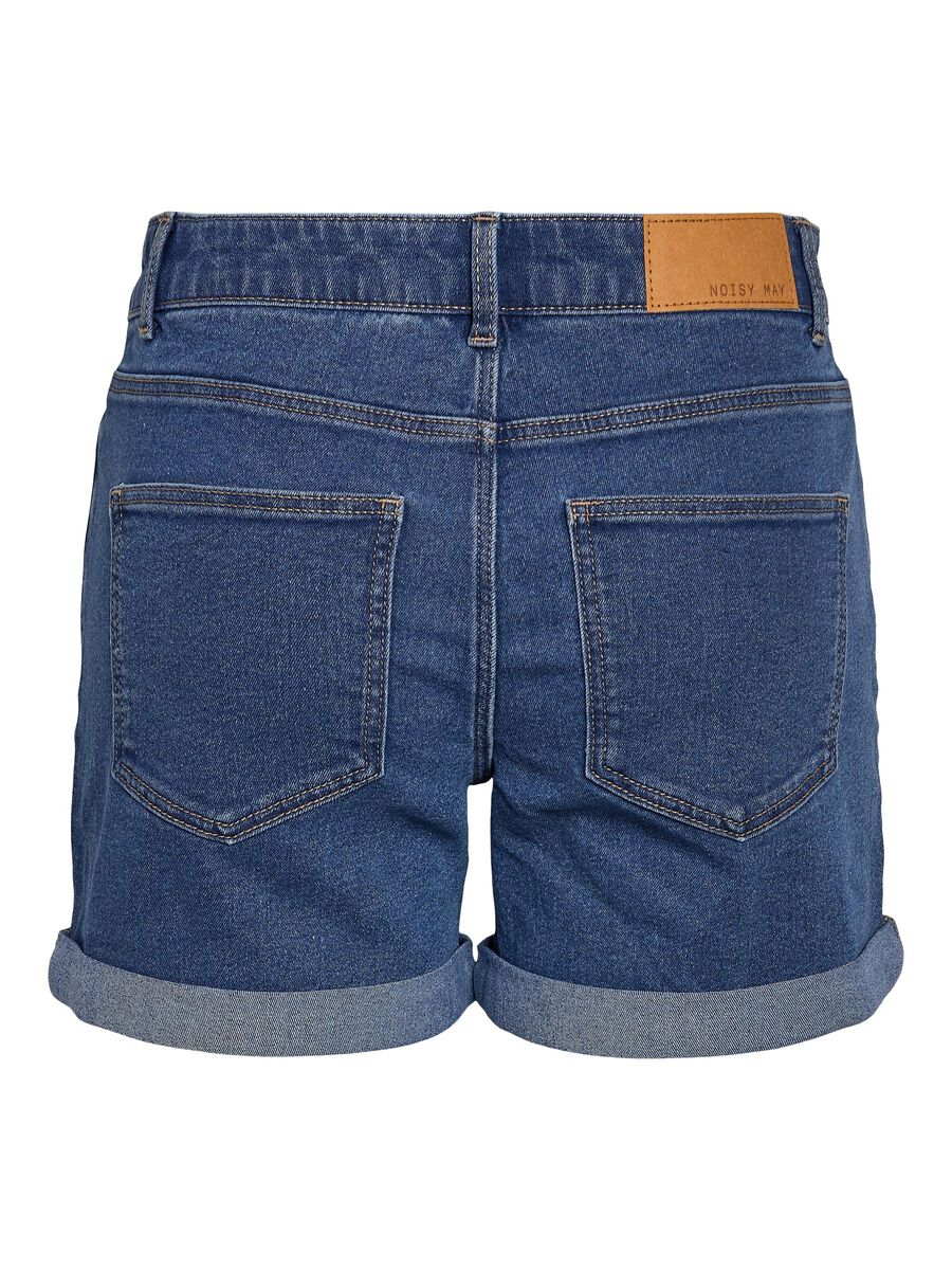 Noisy May JEANS SHORTS, Medium Blue Denim, highres - 27032489_MediumBlueDenim_002.jpg